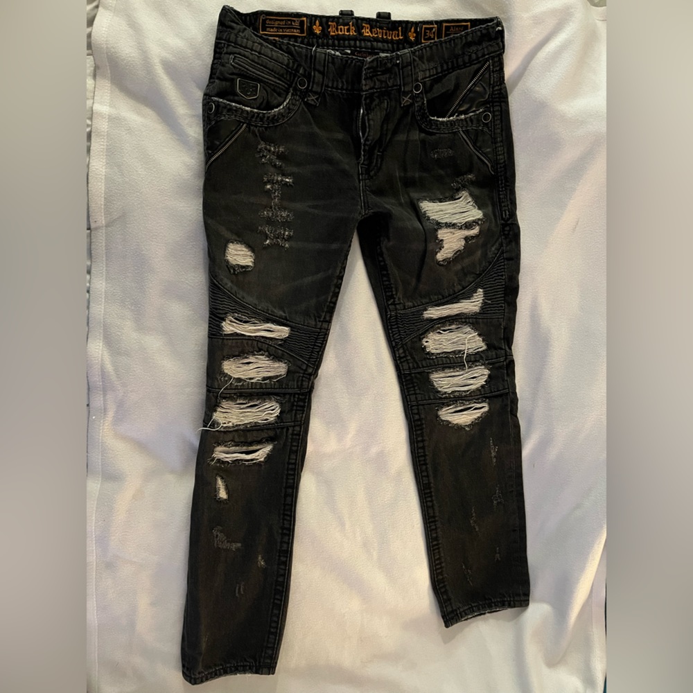 Men’s rock revival alards biker collectors edition